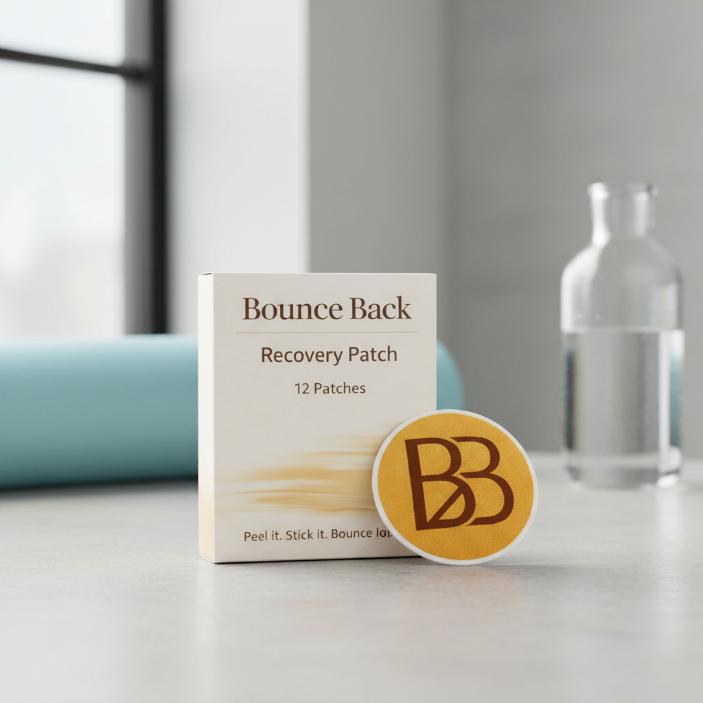 BounceBack Recovery Patch in wellness setting